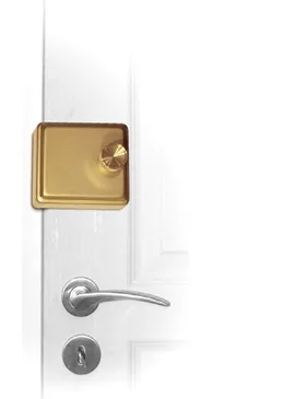 Cylindre à languette, carcasse blindée chromée, à clé magnétique MAGNET 3800 pour verrou MONOBLOC carte de propriété